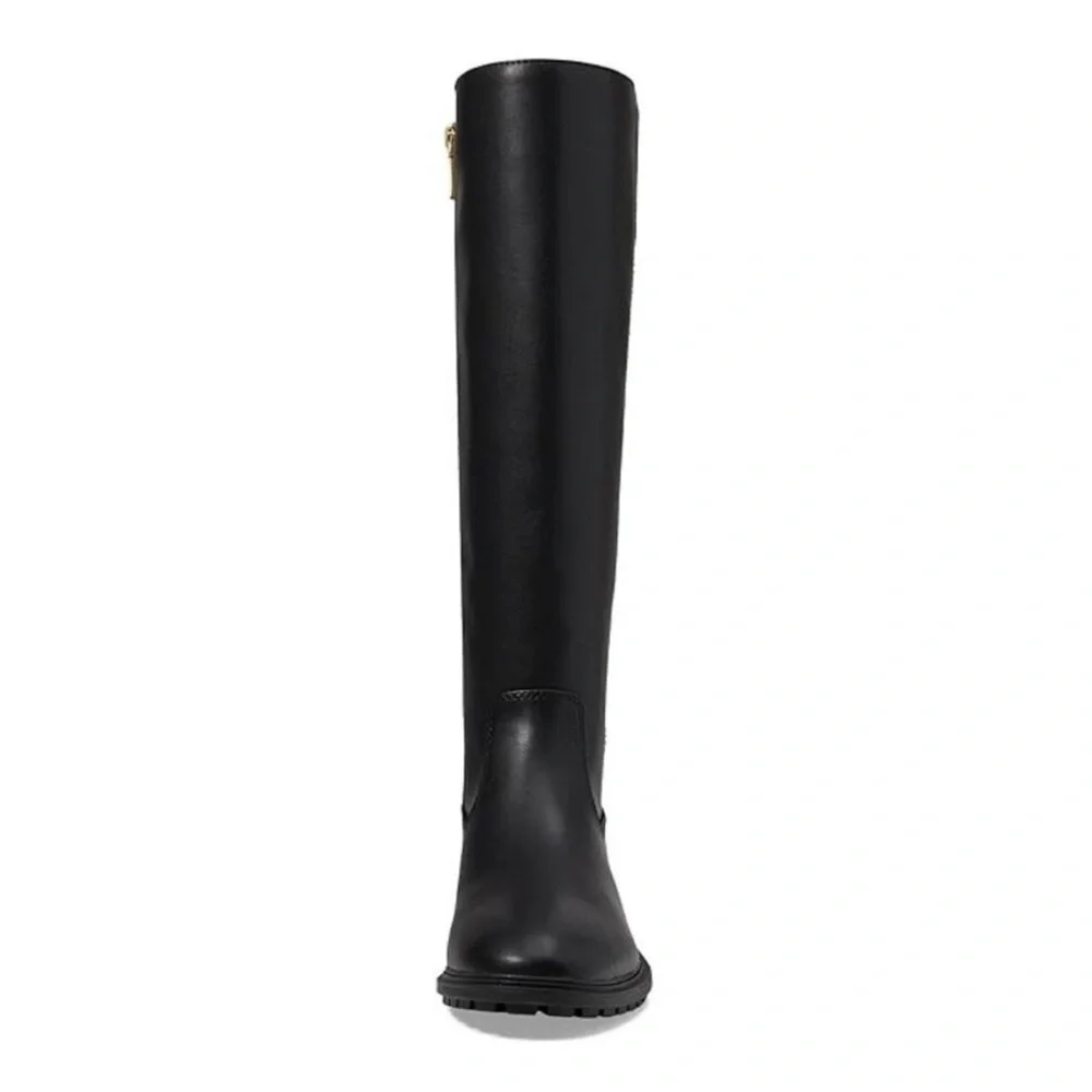 Coach Black Riding Boots , Faith size 6.5B NIB/ gorgeous!!!